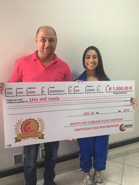 GANHADORES PRMIO DE MIL REAIS - EQM 2019