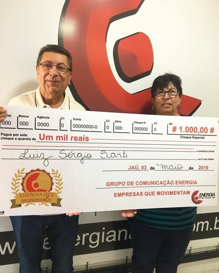 GANHADORES PRMIO DE MIL REAIS - EQM 2019